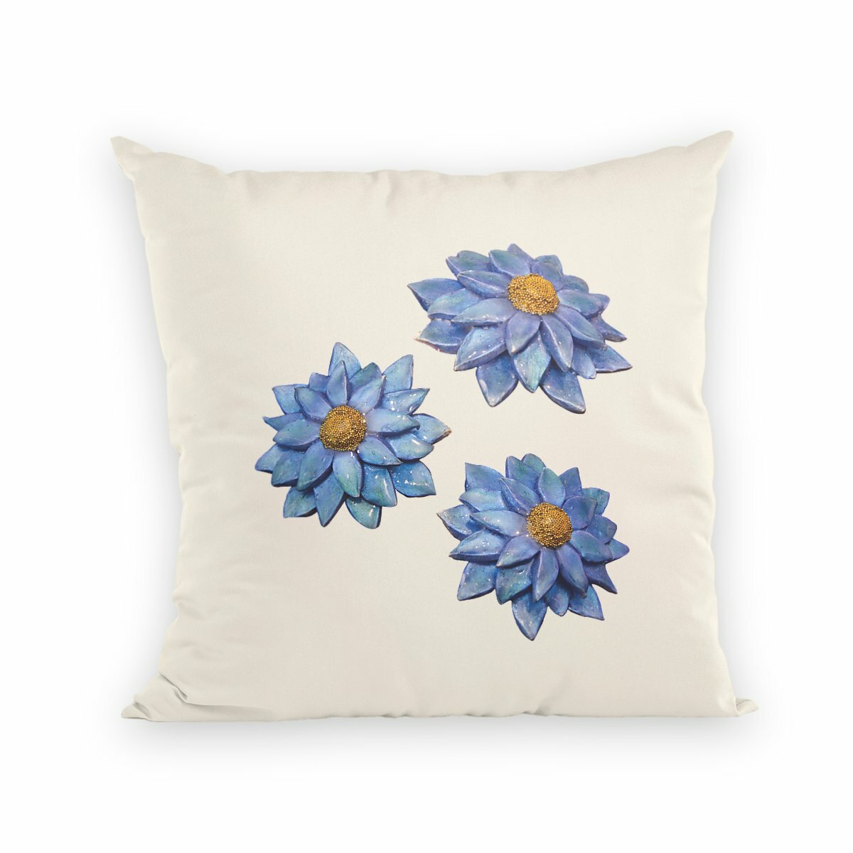 Image front Gaïa Bleue #3 - Coussin d'Intérieur