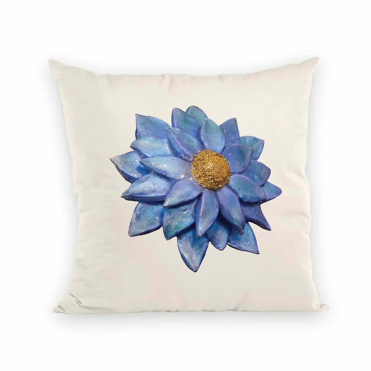 Image front Gaïa Bleue #1 Grande - Coussin d'Intérieur