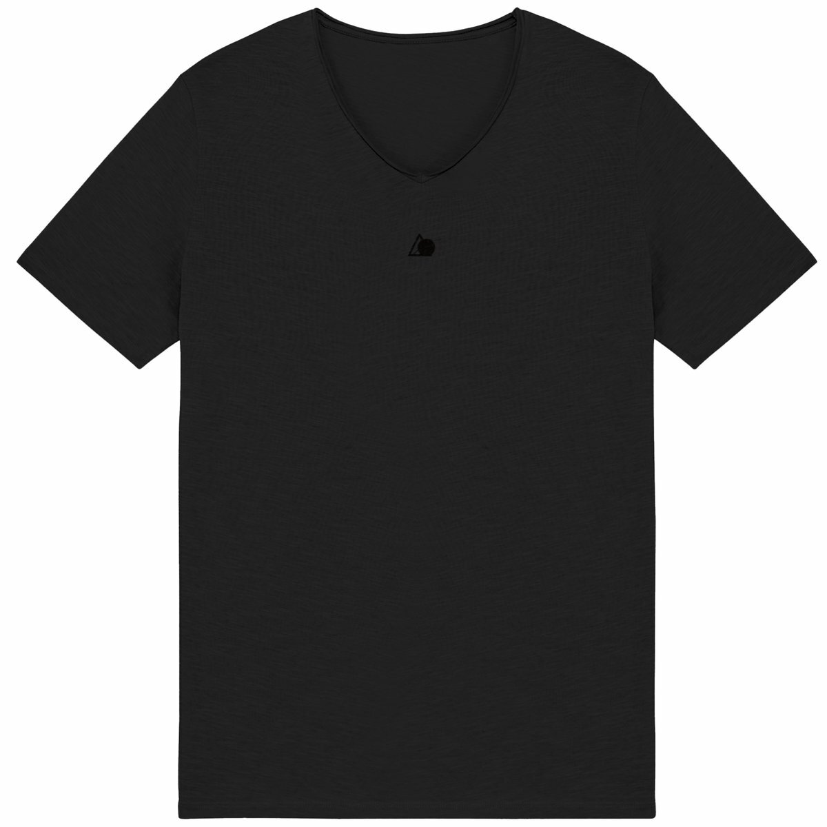 Image back Slub-Styled T-Shirt Black - DiwB Edition.