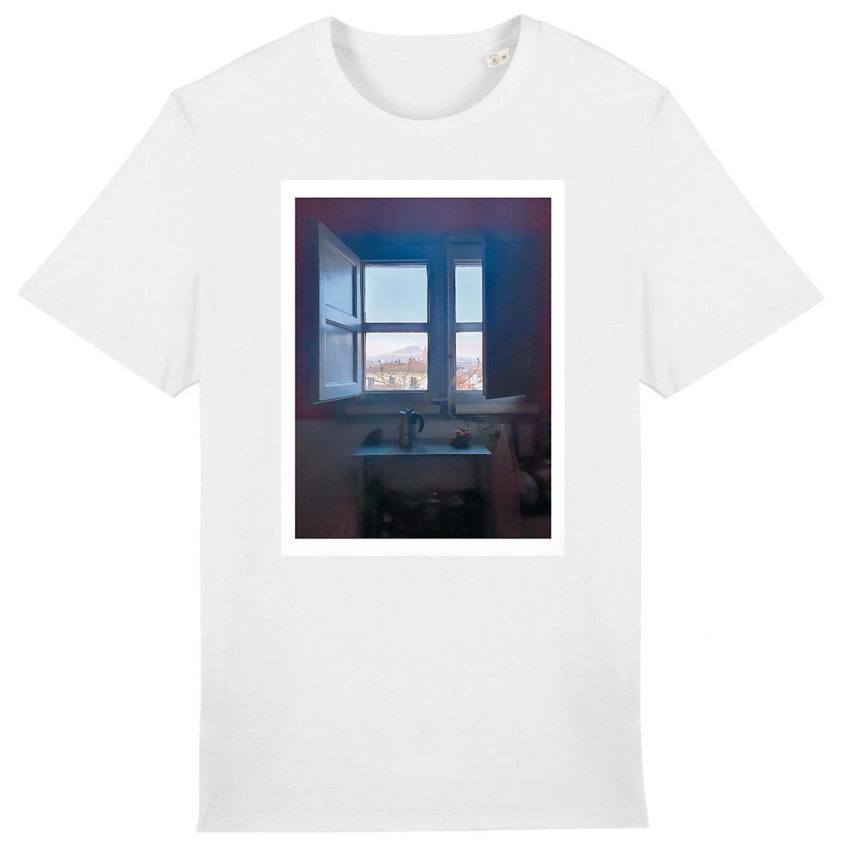 Image front Tomasi's View White-lined - U&I-Gender T-Shirt Heavyweight