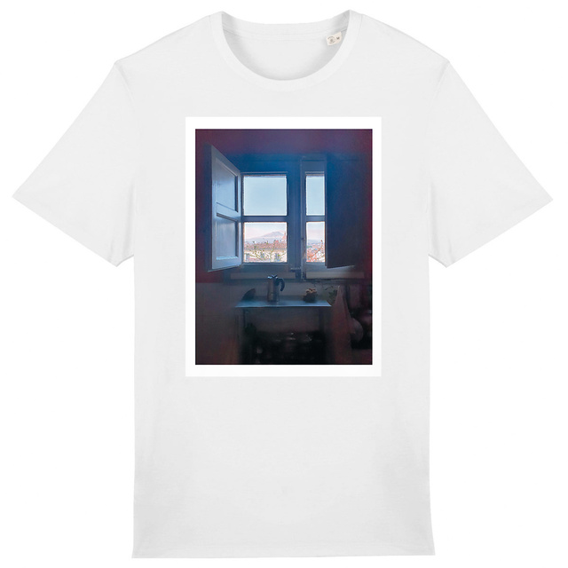 Image front Tomasi's View White-lined - U&I-Gender T-Shirt Heavyweight