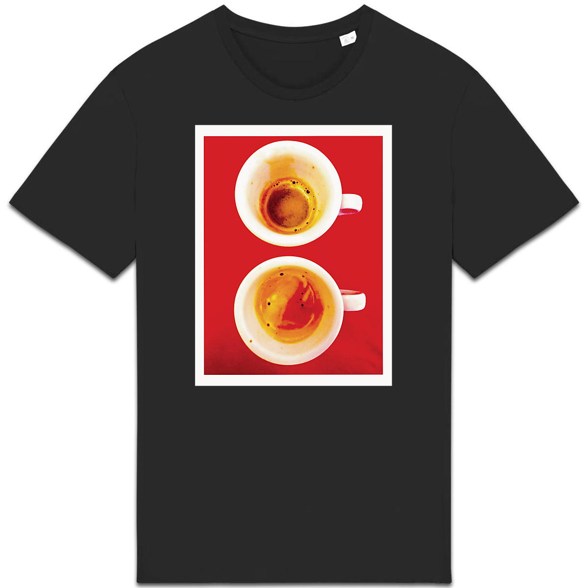 Image back Catanian Cups White-lined - U&I-Gender T-Shirt Heavyweight