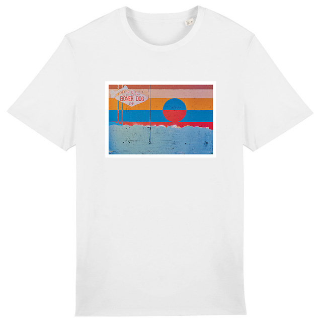 Image front Happy Wiener White-lined - U&I-Gender T-Shirt Heavyweight