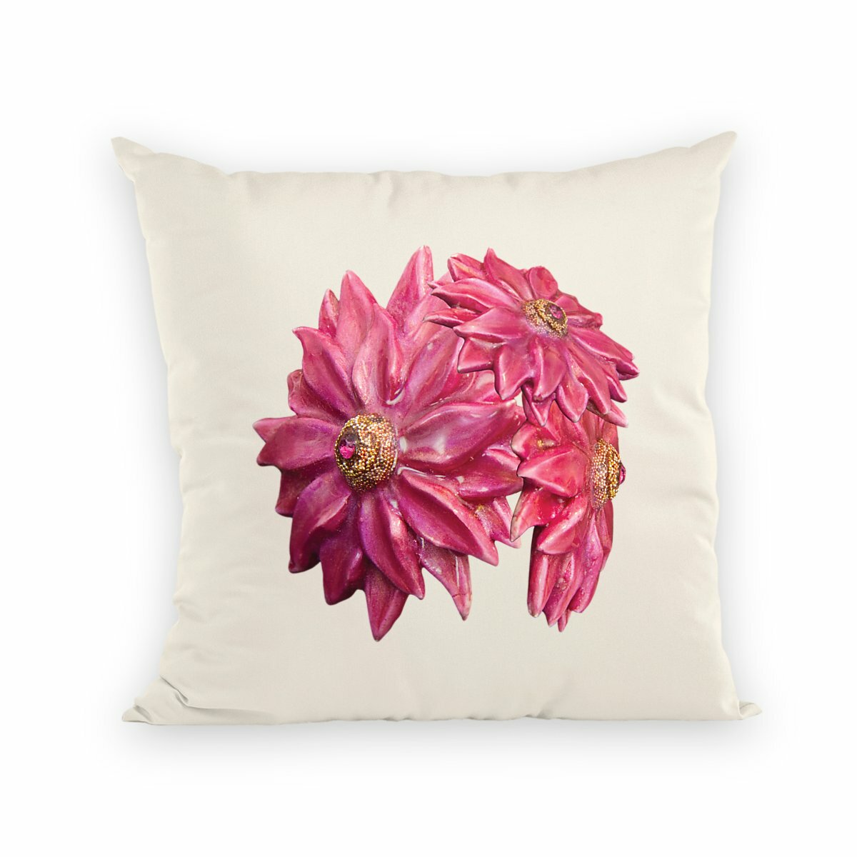 Image front Gaïa Rose #3 Grande - Coussin d'Intérieur
