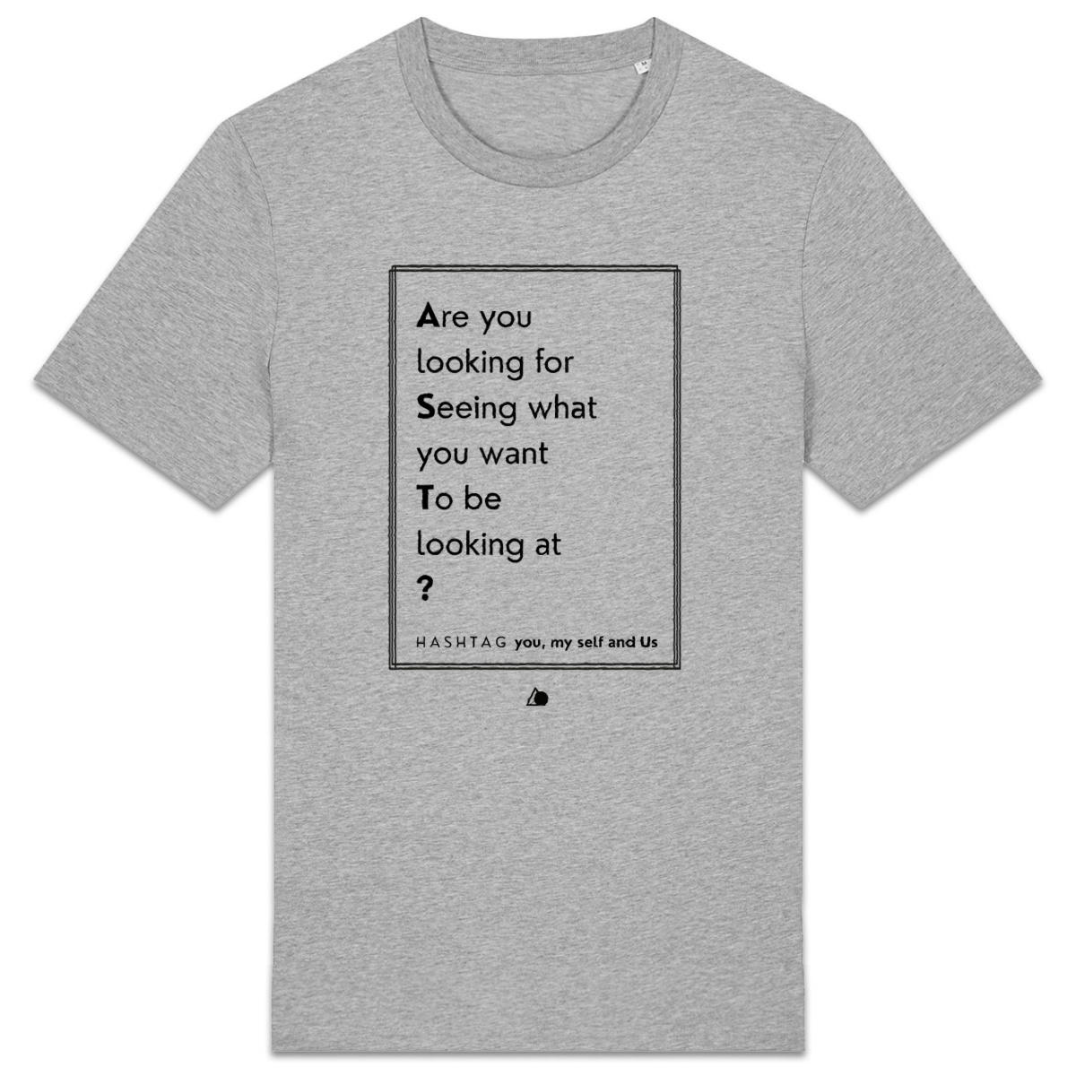 Image back H A S H T A G - The Power of Three. - U&I-Gender T-Shirt Heavyweight Black Edited