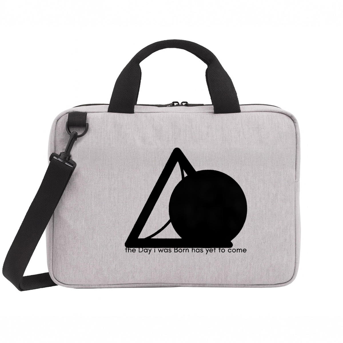 Image back Laptop Bag - The Day i was Born - Black - DiwB Edition.