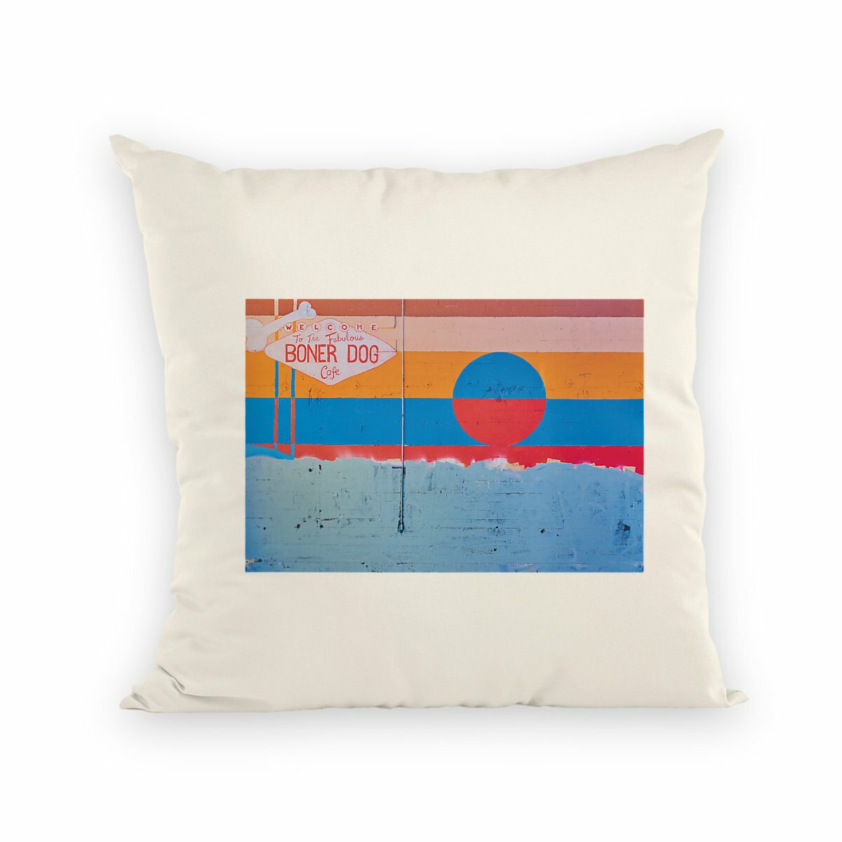 Image front Happy Wiener - Home Pillow