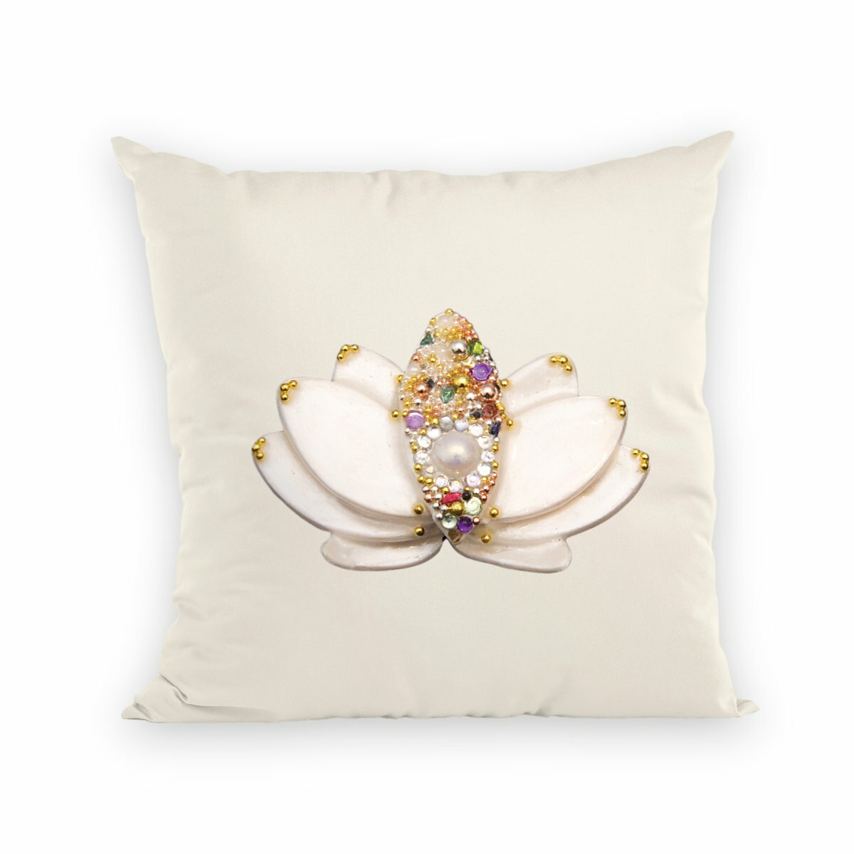 Image front Les Nymphéas #2 Grand - Coussin d'Intérieur