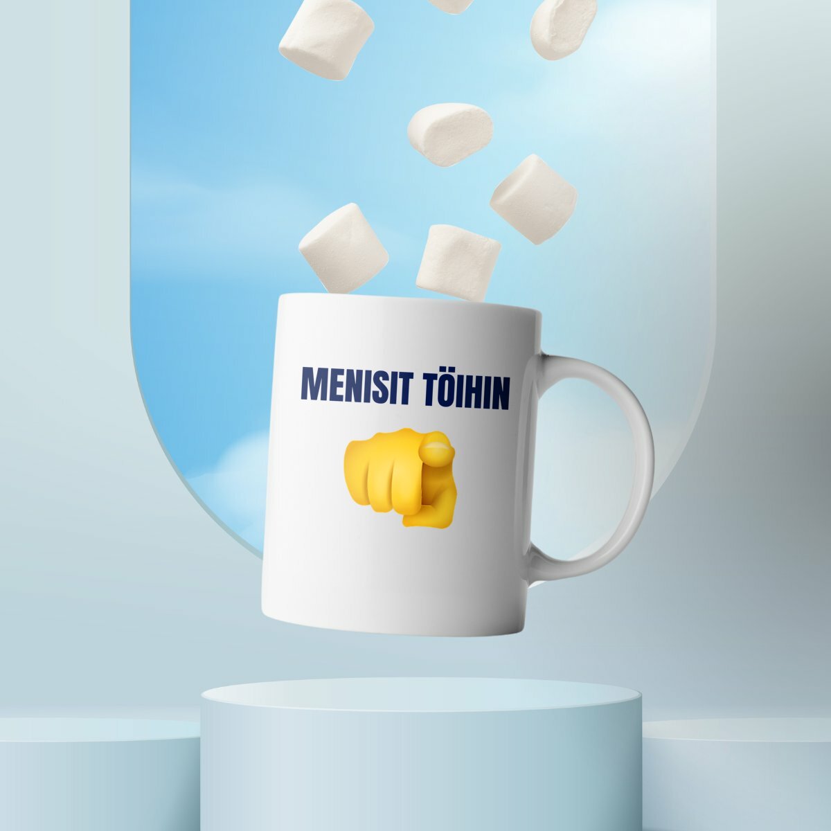 Menisit töihin - muki
