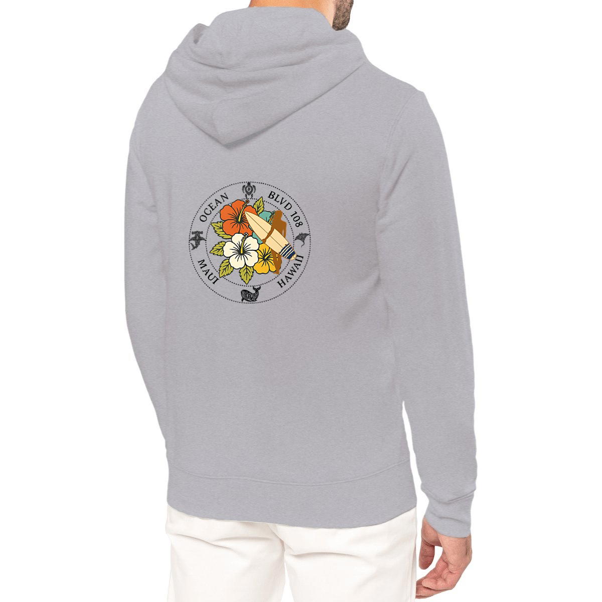 Plongez dans la vibe surf vintage et crypto  avec un Design tribal hawaïen pour les surfeu