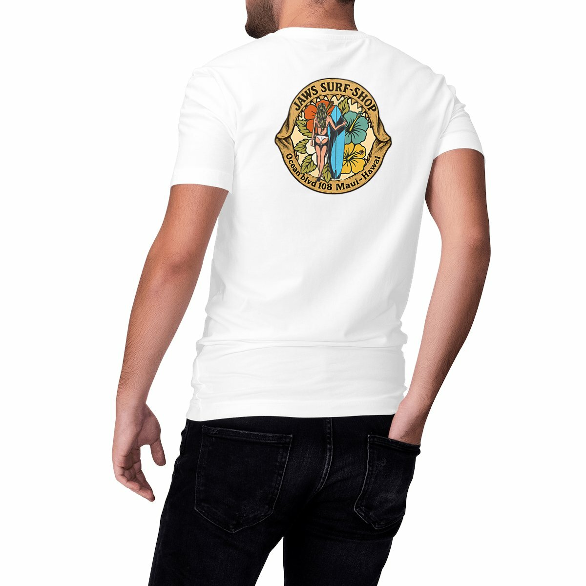 Plongez dans la vibe surf avec un Design  hawaïen vintage  pour les surfeurs et hodlers. I