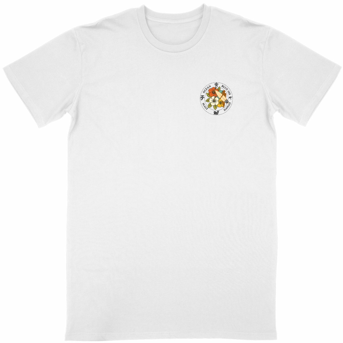 T-shirt Unisexe Classique Surf Vintage Tribal - Image