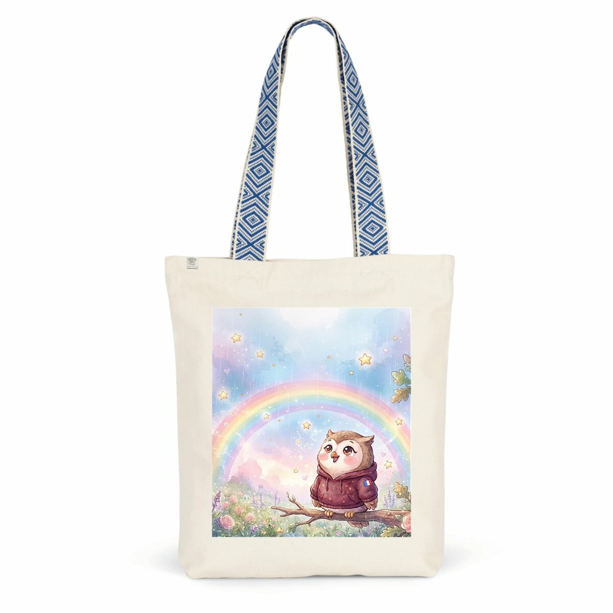 Totebag ethnique - Arc en ciel - Image
