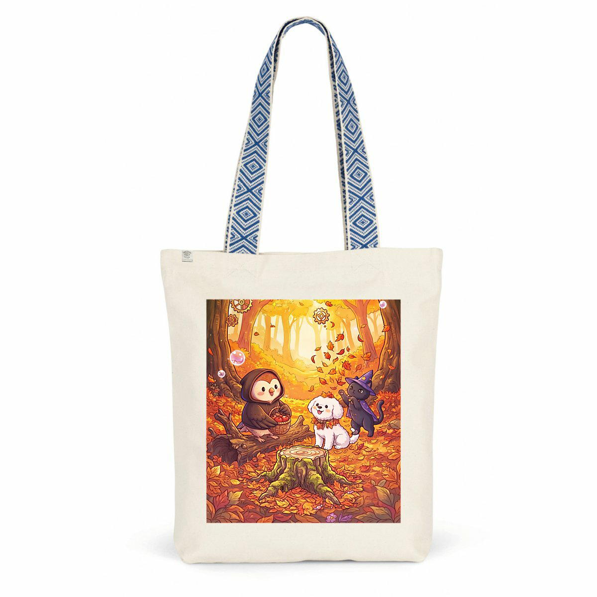 Totebag ethnique - Automne souche - Image
