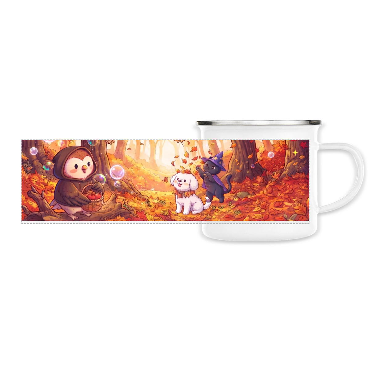 Mug metal - Panoramique - Automne