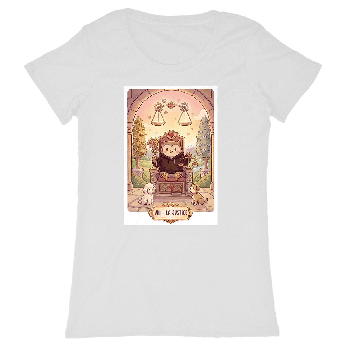 T-shirt Femme Classique - La justice - Image