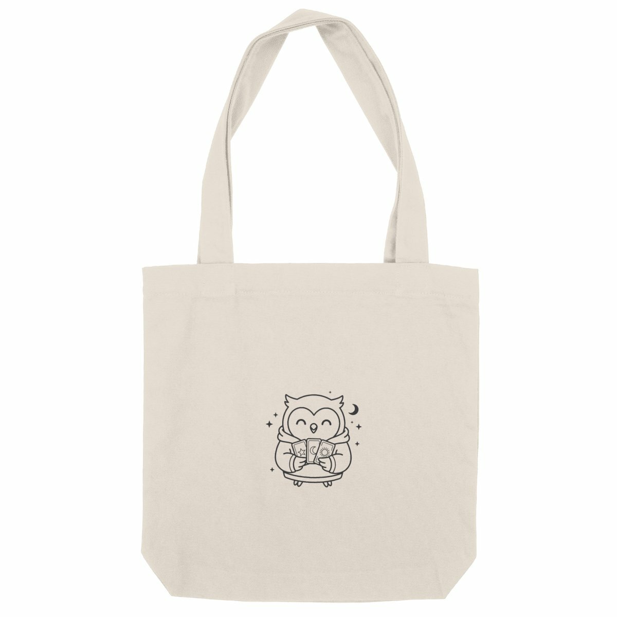 Totebag épais - Chouette tarot - Image