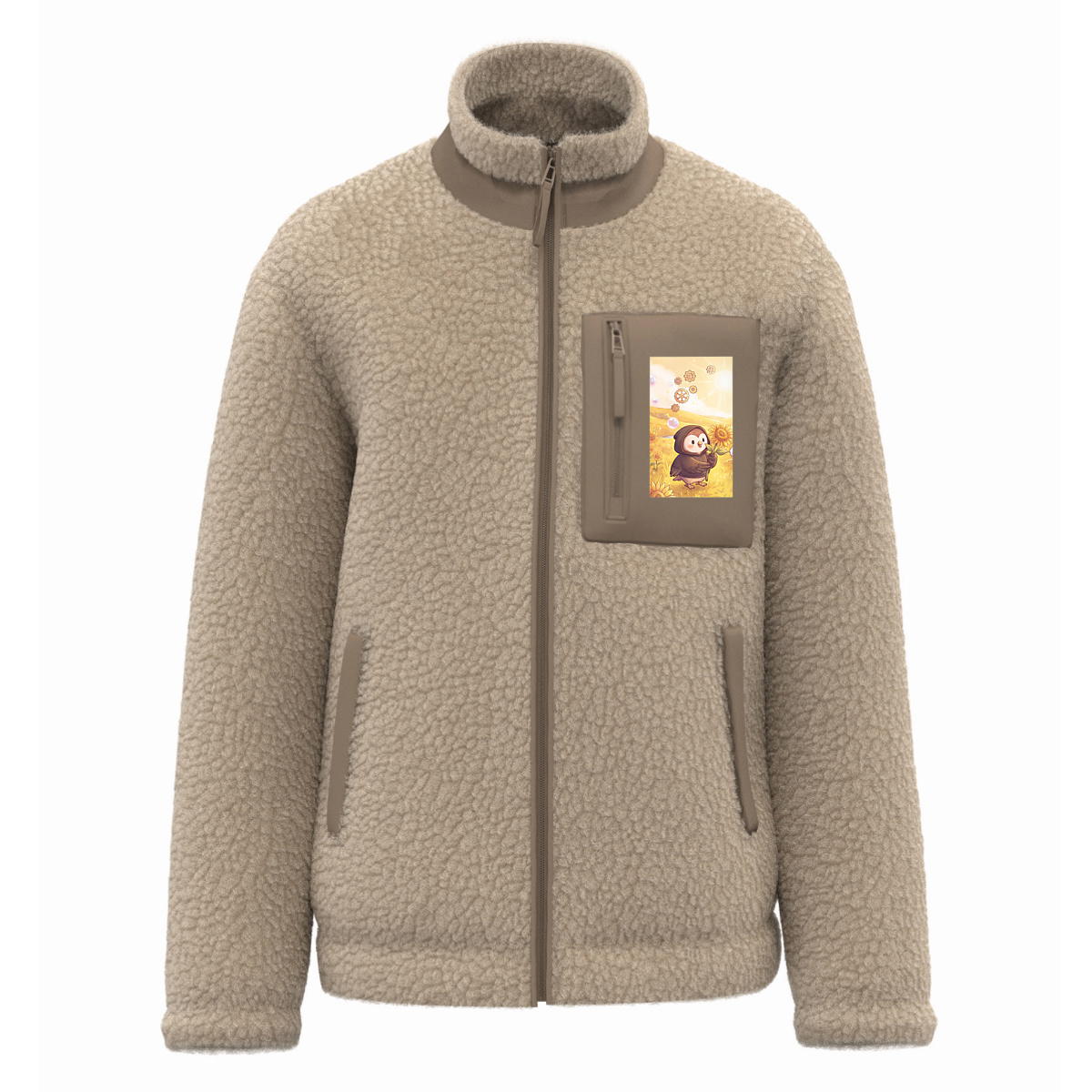 Veste unisexe en sherpa - été - Image