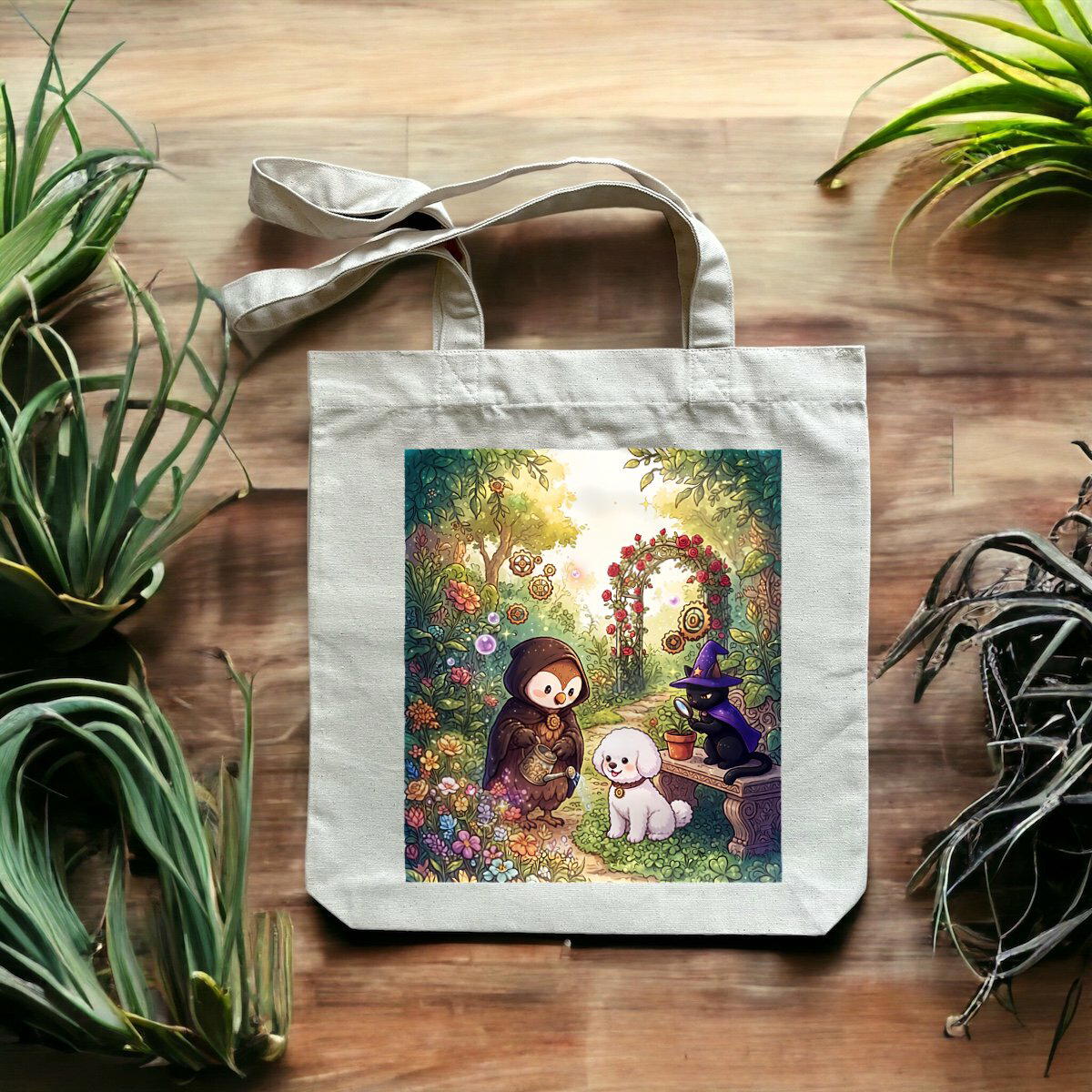 Totebag épais - jardin