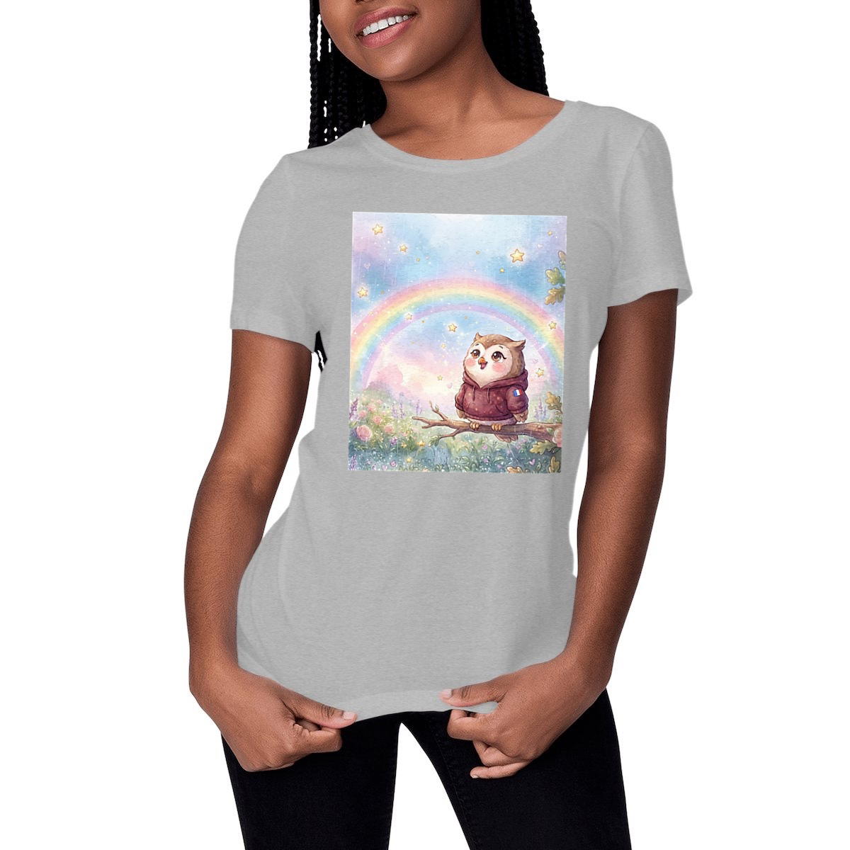 T-shirt Femme Classique - Arc en ciel