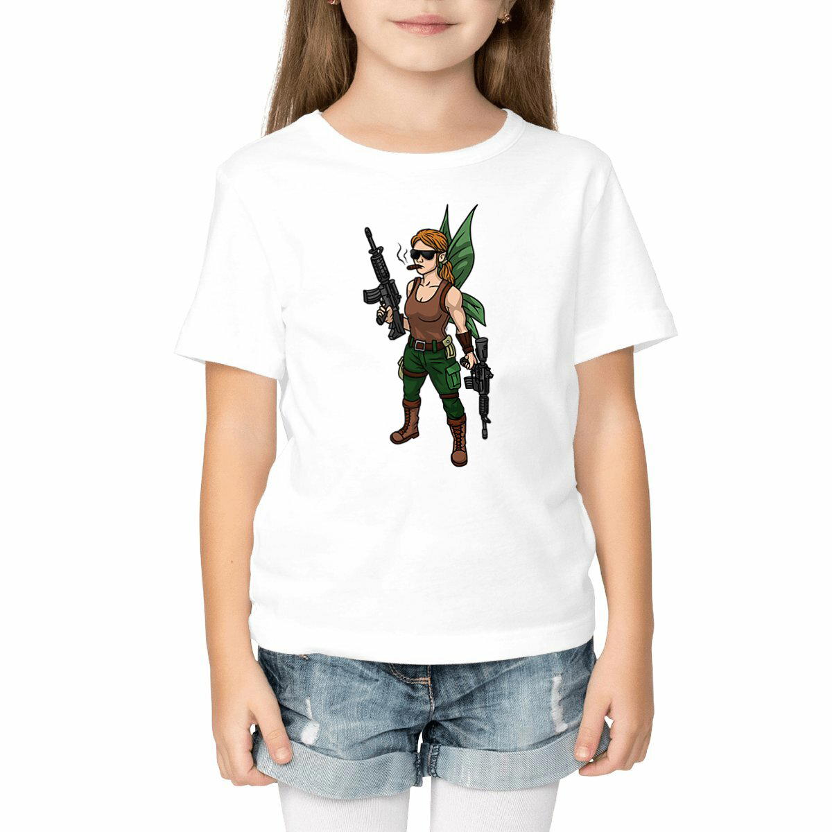 T-shirt enfant avec fée