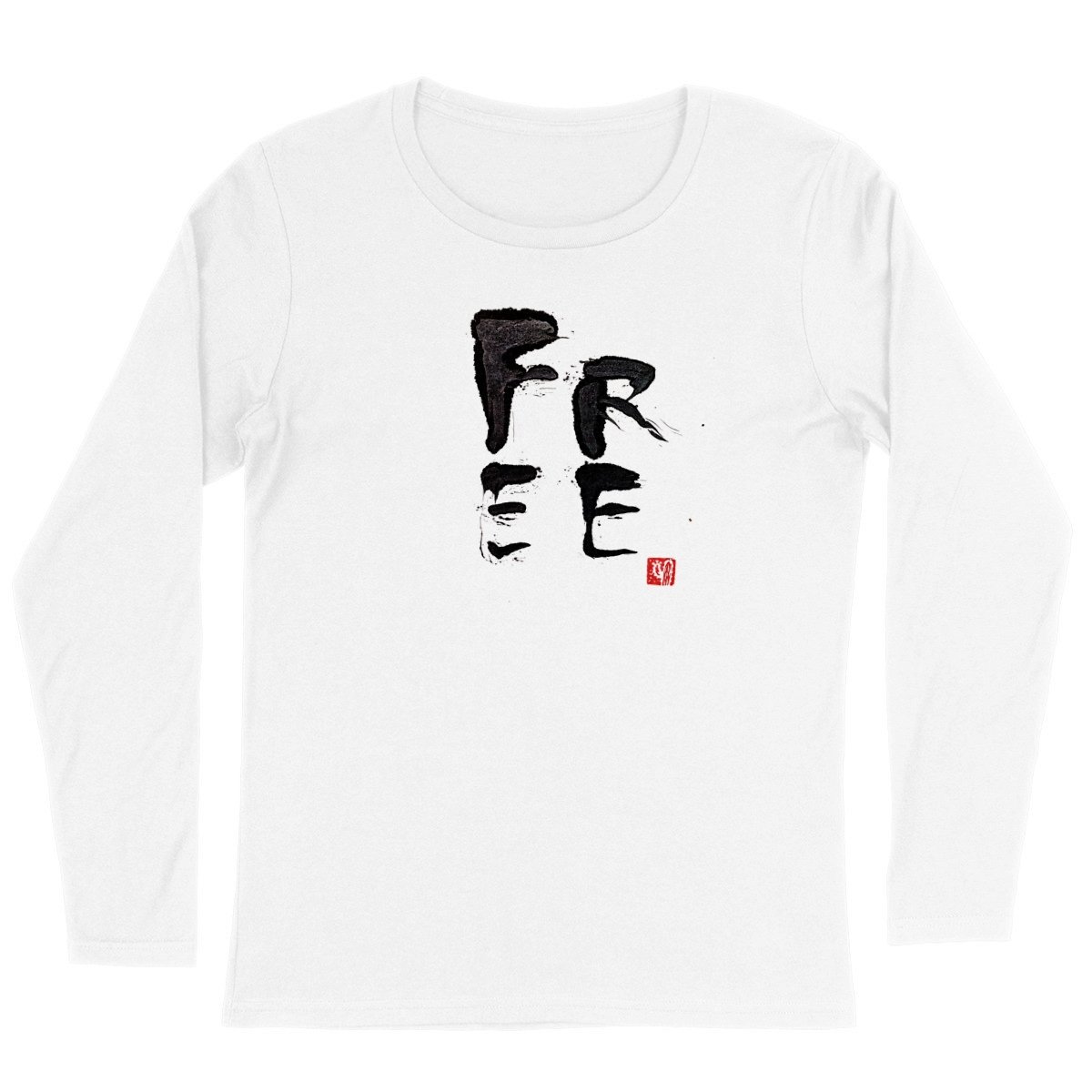 Image back Women's Long Sleeve "FREE"