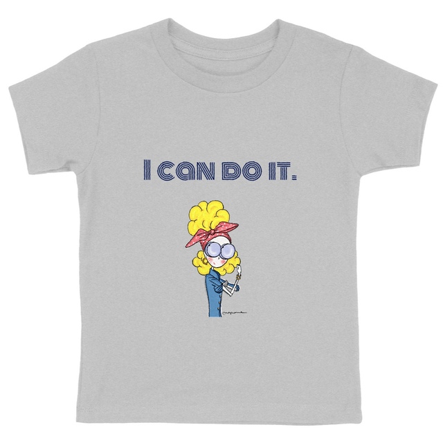 Image front Kids Heavyweight T-shirt - I CAN DO IT