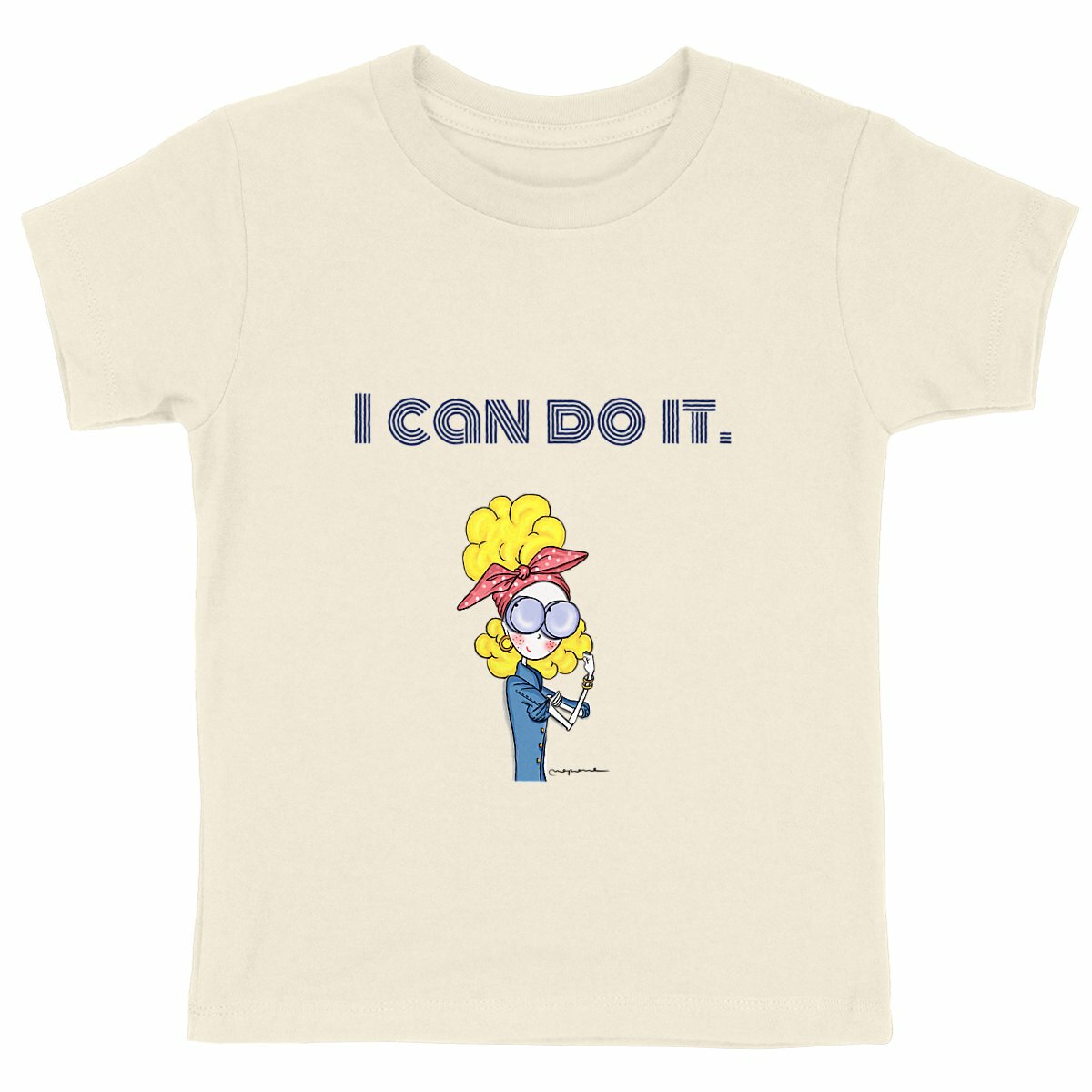 Image front Kids Heavyweight T-shirt - I CAN DO IT