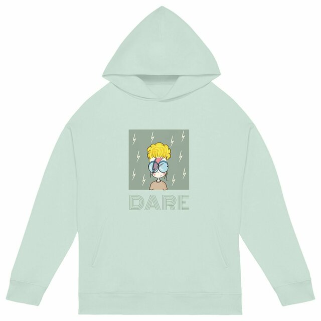 Image front Oversized hoodie- DARE to be different