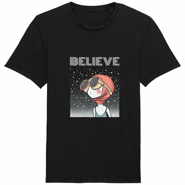 Image front Vintage t-shirt - BELIEVE in the impossible