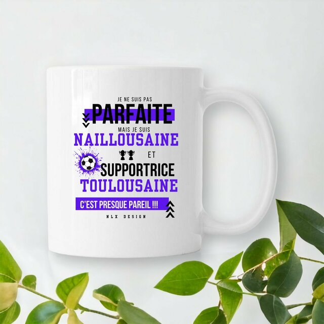Image front Mug céramique - Premium / Nailloux Foot Femme