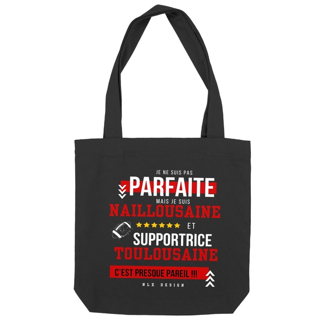 Image back Totebag épais - Premium Plus / Nailloux rugby Femme