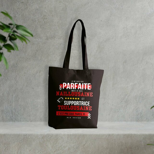 Image front Totebag épais - Premium Plus / Nailloux rugby Femme
