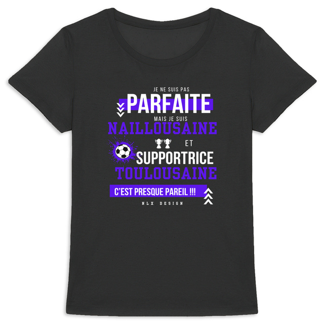 Image back T-shirt Femme - Premium Plus / Nailloux Foot Femme