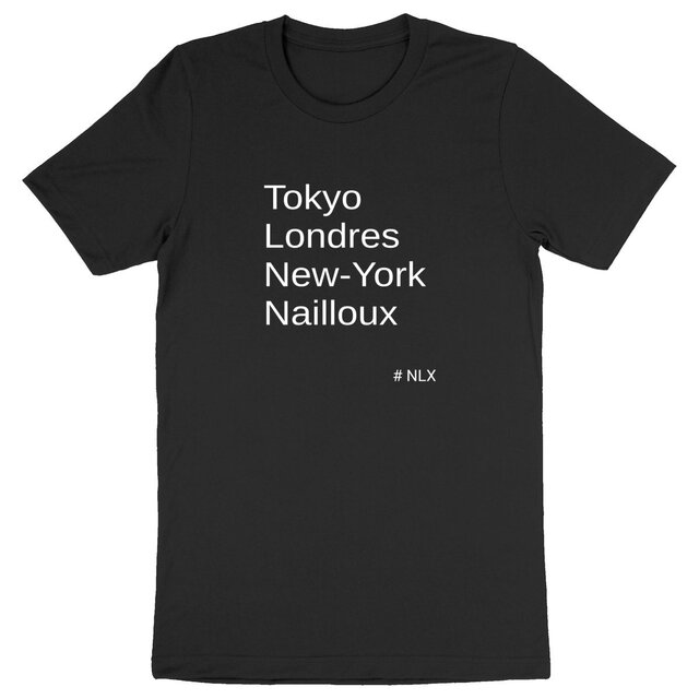 Image back Capitales / T-shirt Mixte épais - Premium Plus