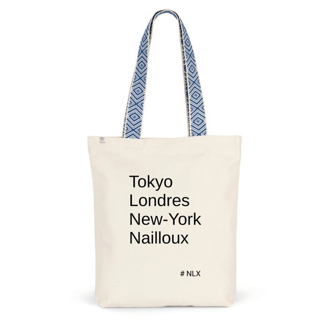 Image back Capitales / Totebag ethnique - Premium Plus