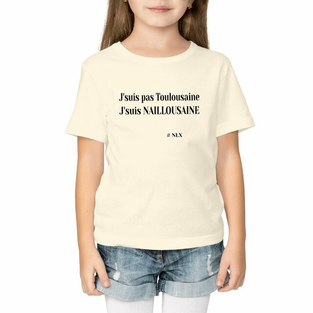 Image front T-shirt Enfant - Premium Plus / J'suis Naillousaine