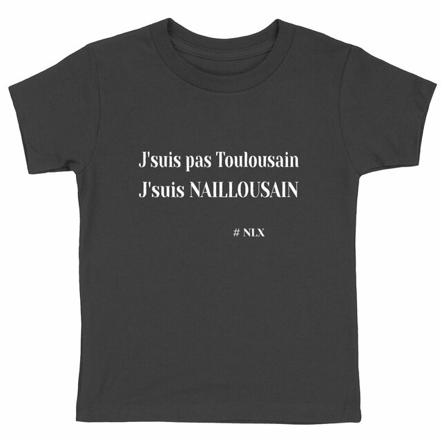 Image back T-shirt Enfant - Premium Plus / J'suis Naillousain