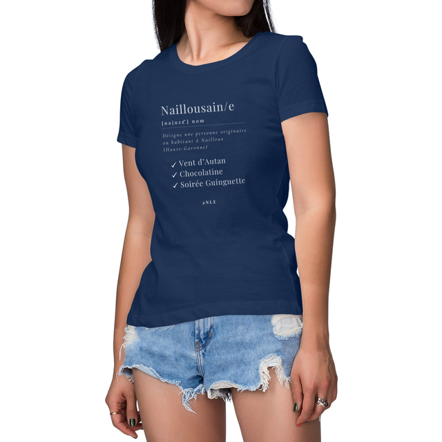 Image front T-shirt Femme - Premium Plus / Vent Choco Guinguette
