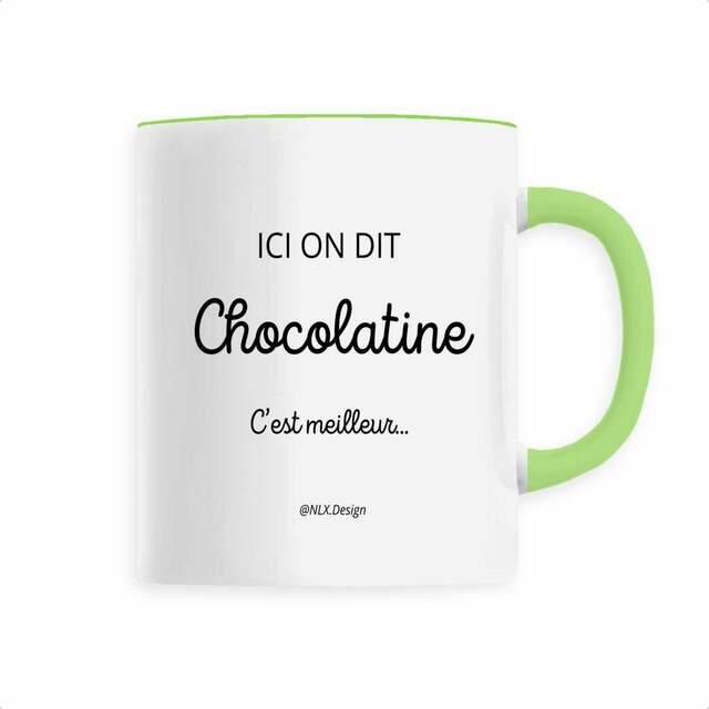 Image back Mug céramique - Premium / Chocolatine