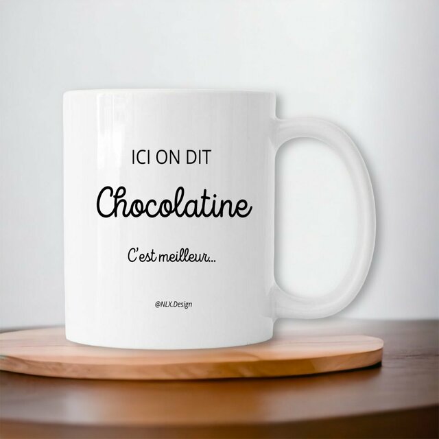 Image front Mug céramique - Premium / Chocolatine