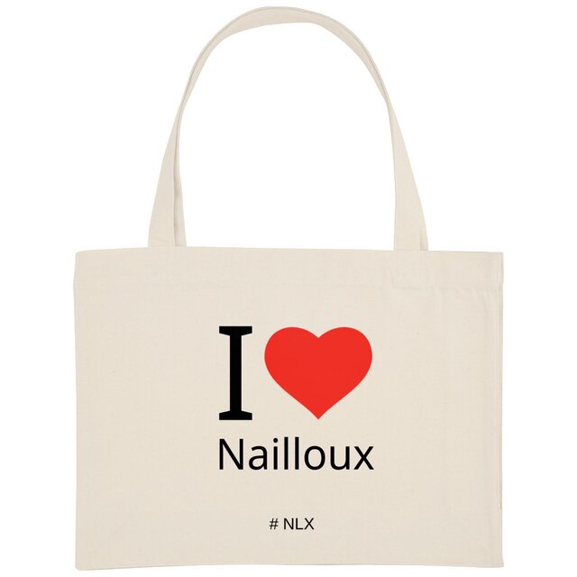 Image back Shopping bag - Premium Plus / I love Nailloux