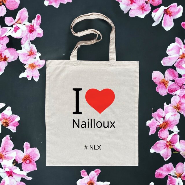 Image front Totebag léger - Premium / I love Nailloux