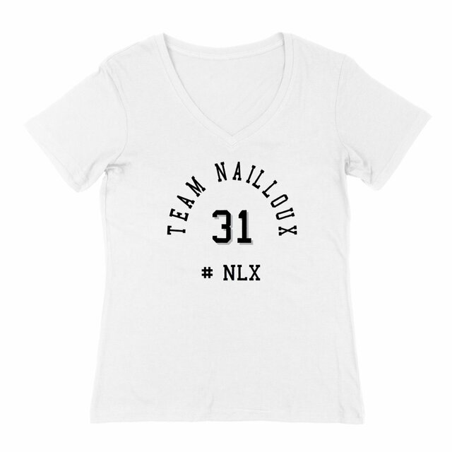 Image back T-shirt Femme Col V - Change / Team Nailloux 31