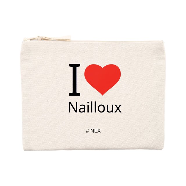 Image back Pochette - Premium Plus / I love Nailloux