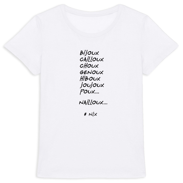Image back T-shirt Femme - Premium Plus / Chouchou de la maitresse