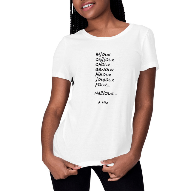 Image front T-shirt Femme - Premium Plus / Chouchou de la maitresse