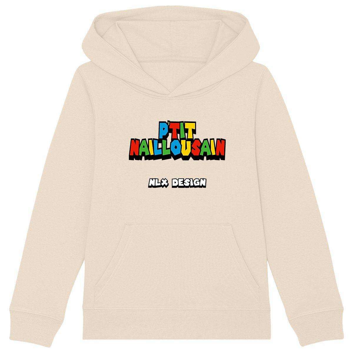 Image back Sweat à capuche Enfant - Premium Plus / P'tit naillousain mario