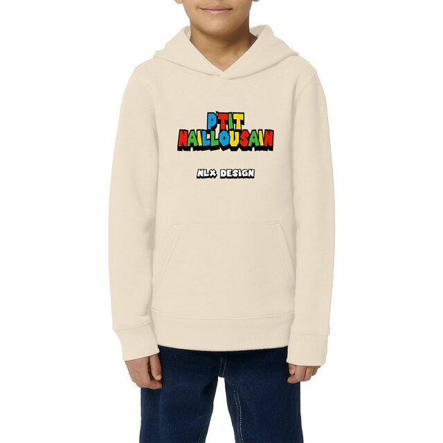 Image front Sweat à capuche Enfant - Premium Plus / P'tit naillousain mario