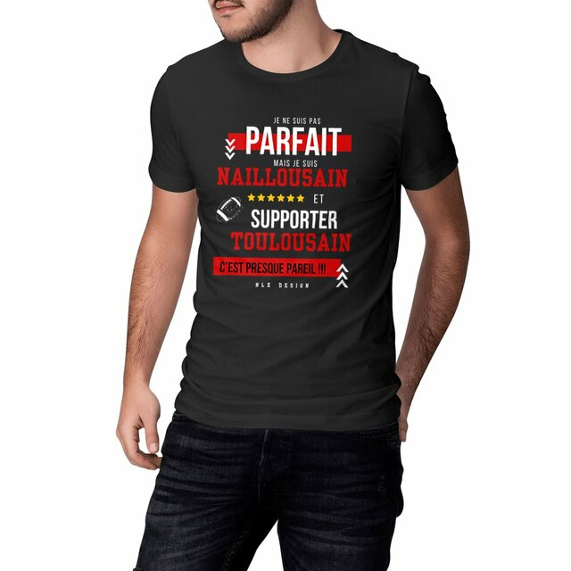 Image front T-shirt Homme épais - Premium Plus / Nailloux rugby Homme